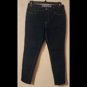 Hydraulic Women's Jeans Dark Wash Curvy Ankle Skinny 14P